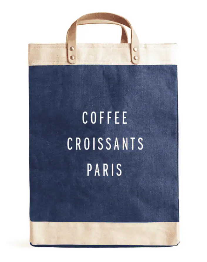 custom market tote 